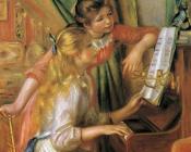 Pierre Auguste Renoir : Girls at the Piano